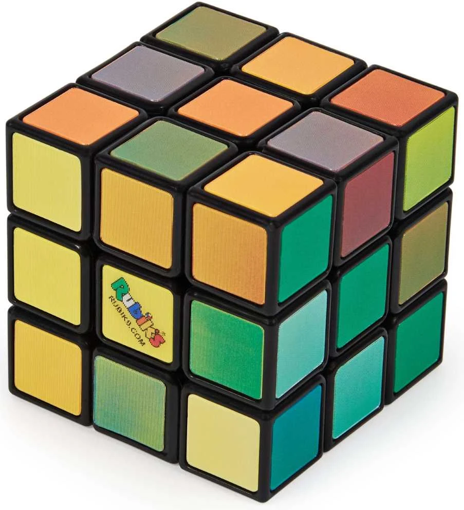 Spin Master RUBIK'S CUBE 3x3 Impossible - 6063974 - Rubiko kubas labai sudėtingas, spalva keičiasi priklausomai nuo kampų
