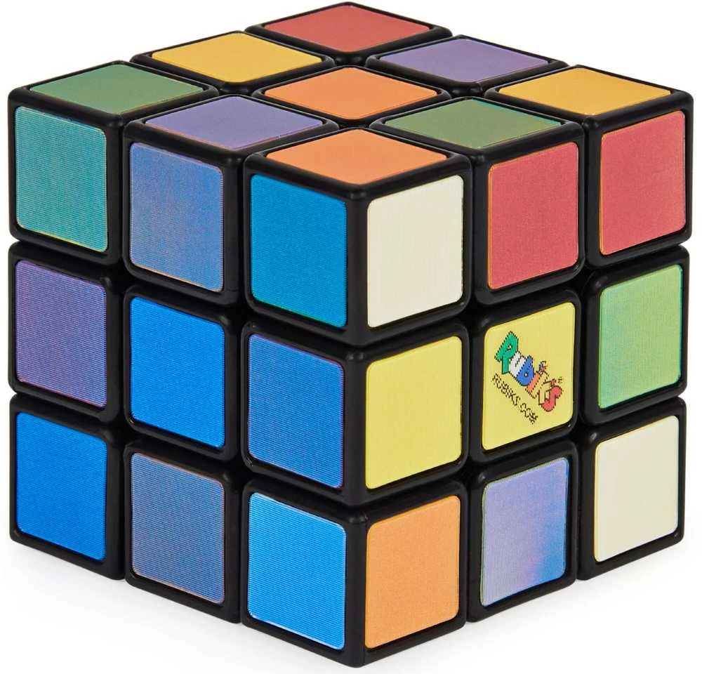 Spin Master RUBIK'S CUBE 3x3 Impossible - 6063974 - Rubiko kubas labai sudėtingas, spalva keičiasi priklausomai nuo kampų