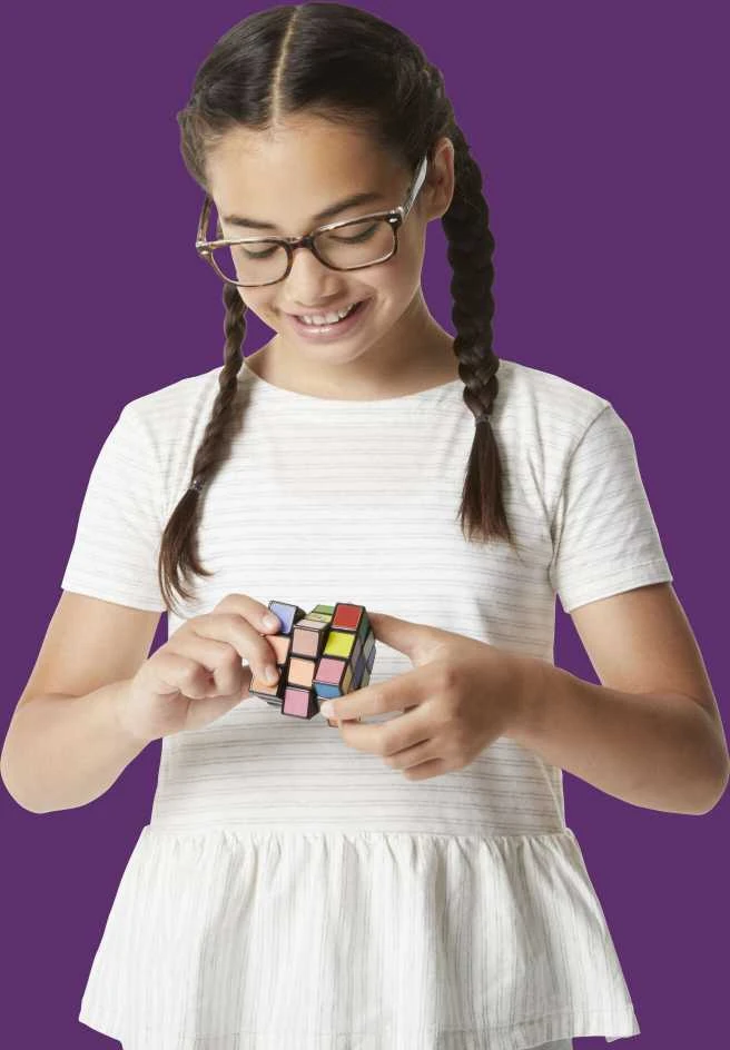Spin Master RUBIK'S CUBE 3x3 Impossible - 6063974 - Rubiko kubas labai sudėtingas, spalva keičiasi priklausomai nuo kampų