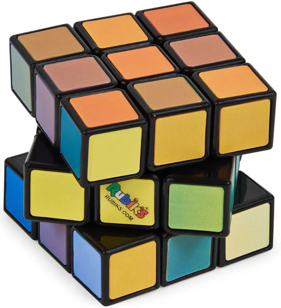 Spin Master RUBIK'S CUBE 3x3 Impossible - 6063974 - Rubiko kubas labai sudėtingas, spalva keičiasi priklausomai nuo kampų