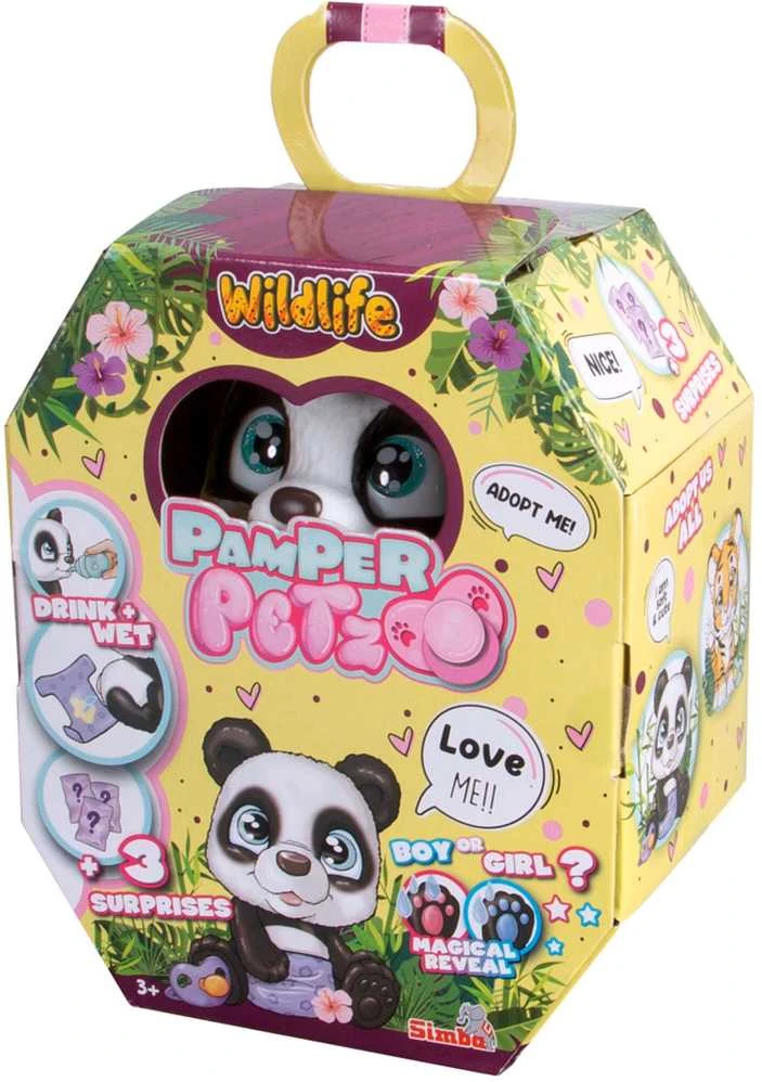 Žaidimų rinkinys panda kūdikis Simba Pamper Petz