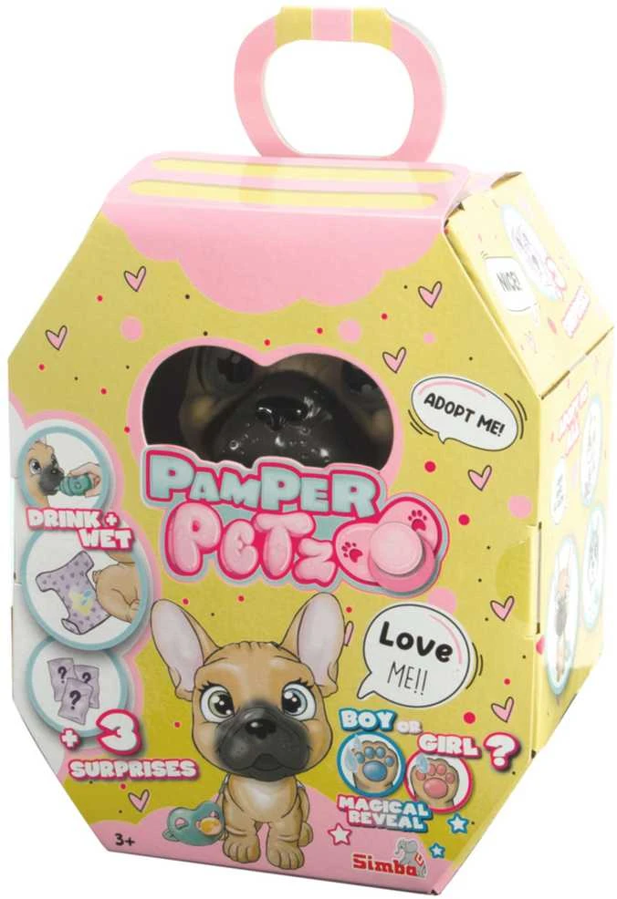 Simba Interaktyvus žaislas prancūzų buldogas 15 cm