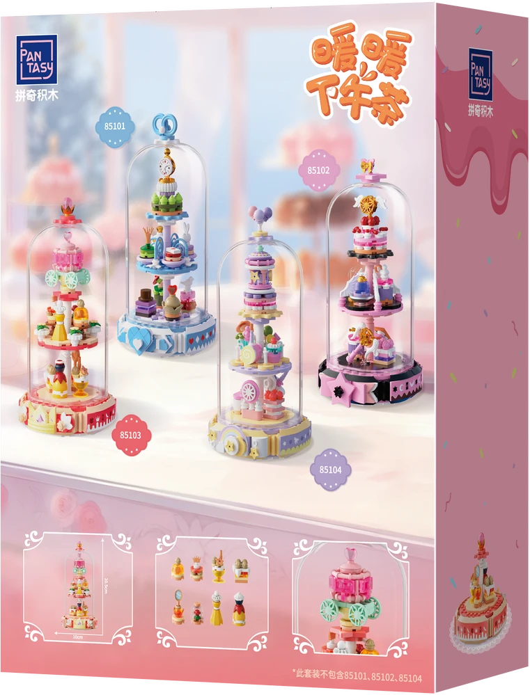 Pantasy Dreamy Princess statybiniai blokai 258 vnt