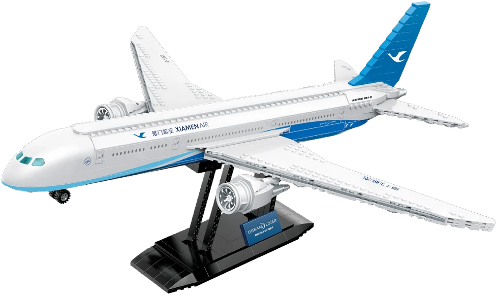 „Pantasy“ konstruktoriai „Boeing 787 Dreamliner“ lėktuvui, 55 cm, 744 detalės