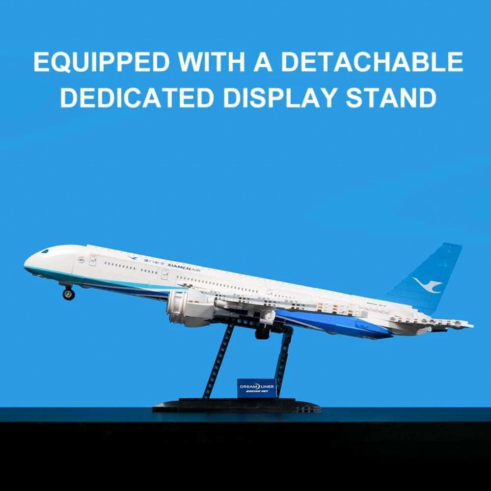 „Pantasy“ konstruktoriai „Boeing 787 Dreamliner“ lėktuvui, 55 cm, 744 detalės