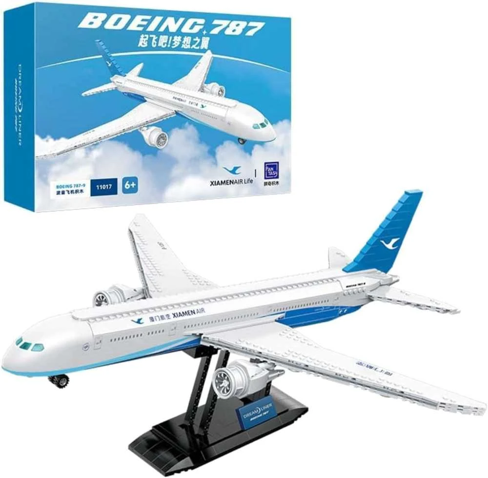 „Pantasy“ konstruktoriai „Boeing 787 Dreamliner“ lėktuvui, 55 cm, 744 detalės
