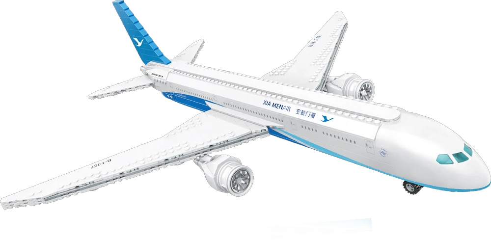 „Pantasy“ konstruktoriai „Boeing 787 Dreamliner“ lėktuvui, 55 cm, 744 detalės
