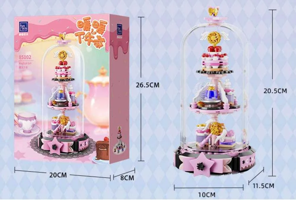 Pantasy Magical Girl Building Blocks 266 Pieces