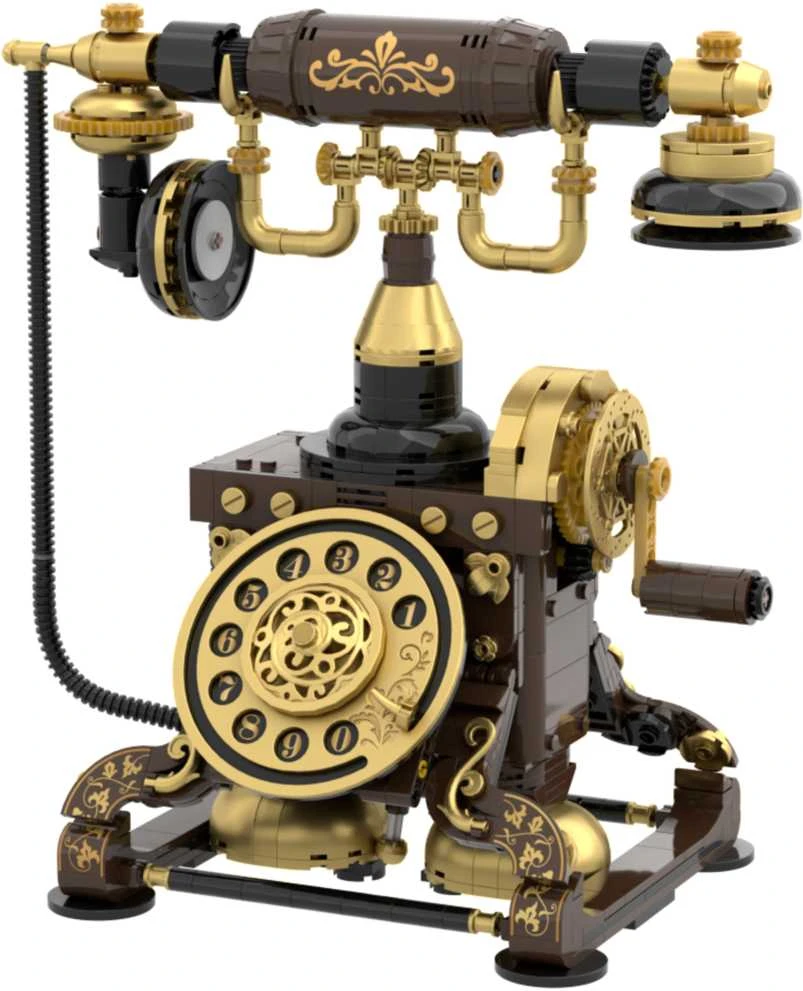PANTASY Retro Phone Konstruktorius | 766 dalių