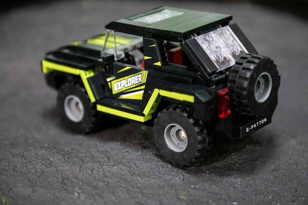 Almarina Pantasy statybiniai blokai G-Patton XT transporto priemonė 1:24 automobilis 16,8 cm 323 elementai