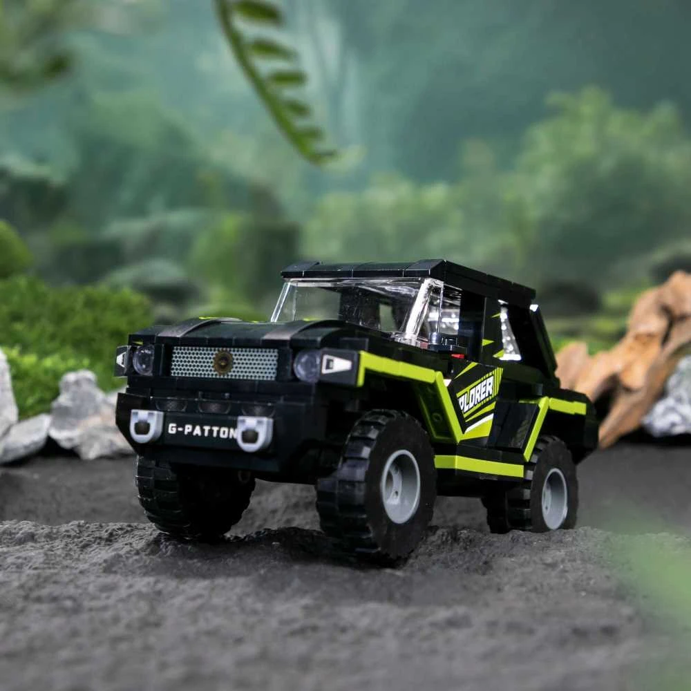 Almarina Pantasy statybiniai blokai G-Patton XT transporto priemonė 1:24 automobilis 16,8 cm 323 elementai