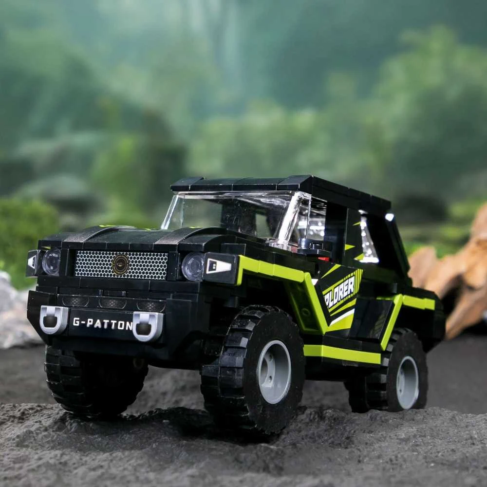 Almarina Pantasy statybiniai blokai G-Patton XT transporto priemonė 1:24 automobilis 16,8 cm 323 elementai