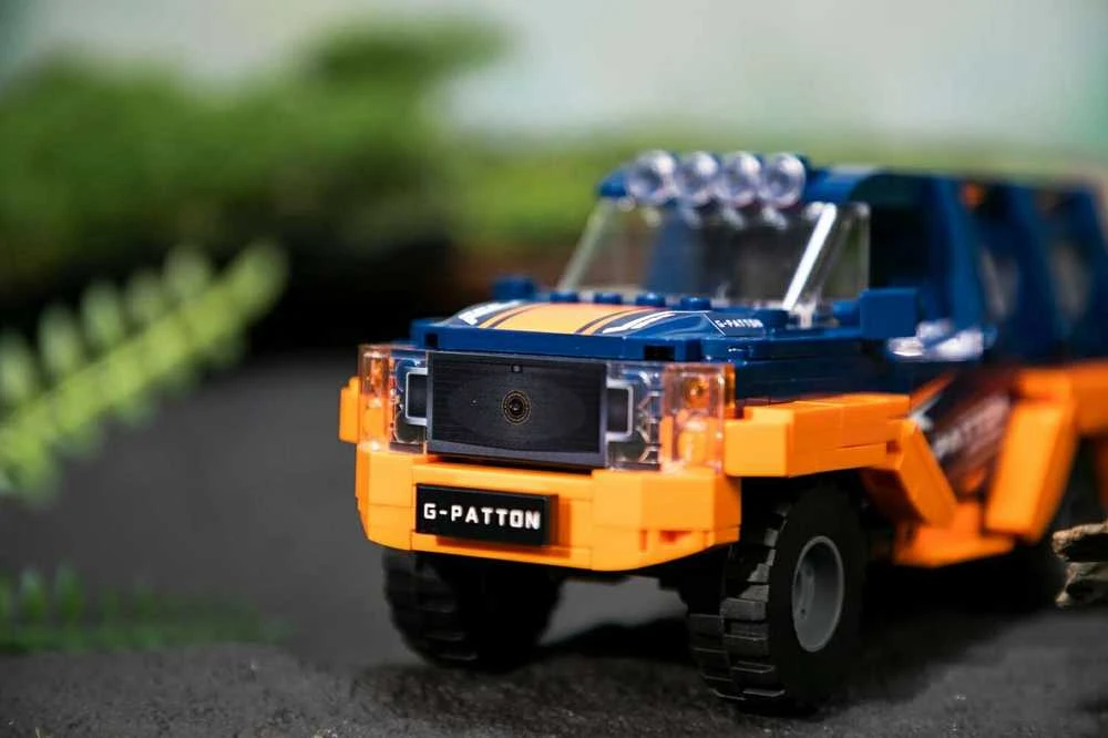 Almarina Pantasy statybiniai blokai Transporto priemonė G-Patton GX 1:24 automobilis 21 cm 422 vnt.