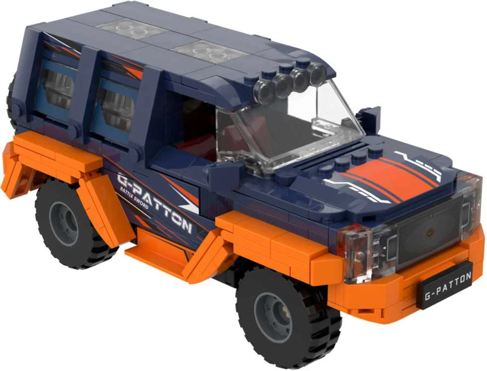 Almarina Pantasy statybiniai blokai Transporto priemonė G-Patton GX 1:24 automobilis 21 cm 422 vnt.