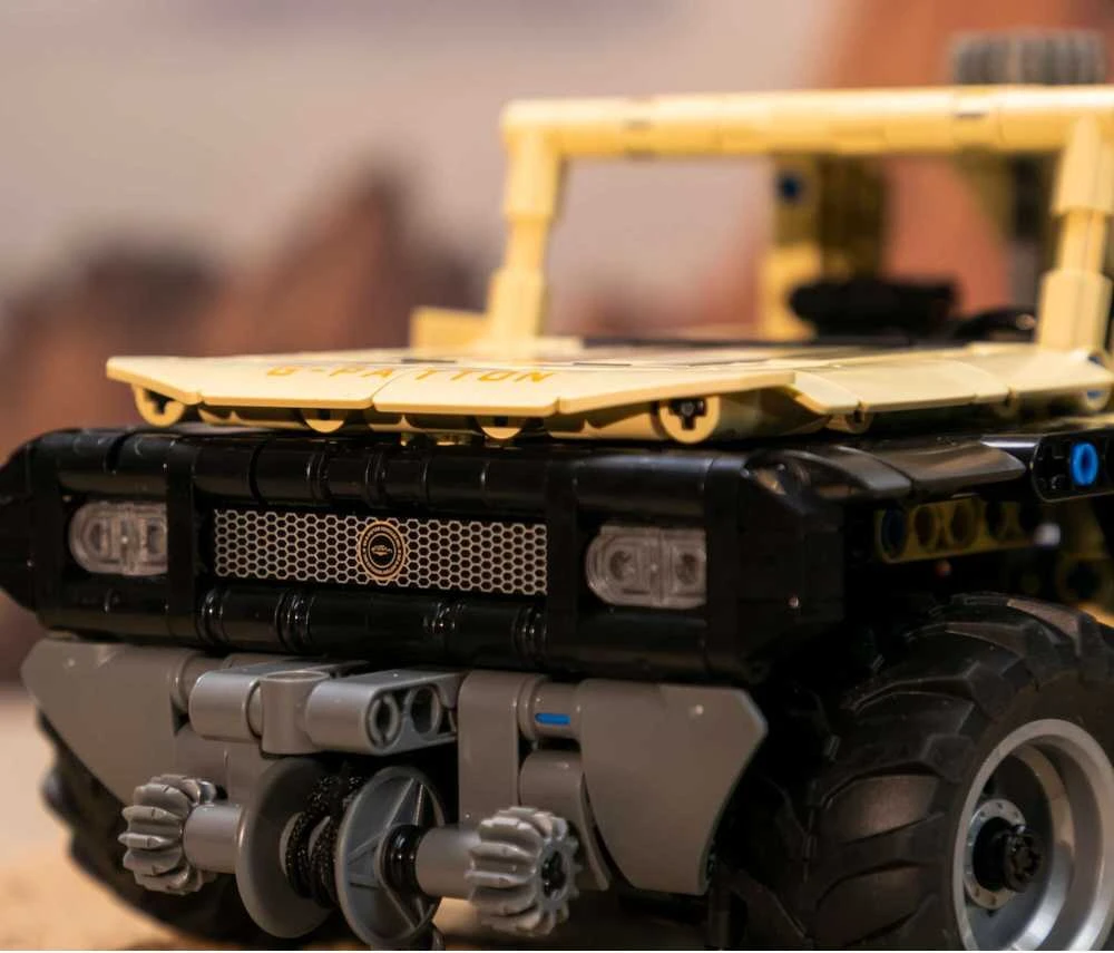 Almarina Pantasy statybiniai blokeliai G-Patton XT transporto priemonė 1:18 automobilis 26,4 cm 694 vnt.
