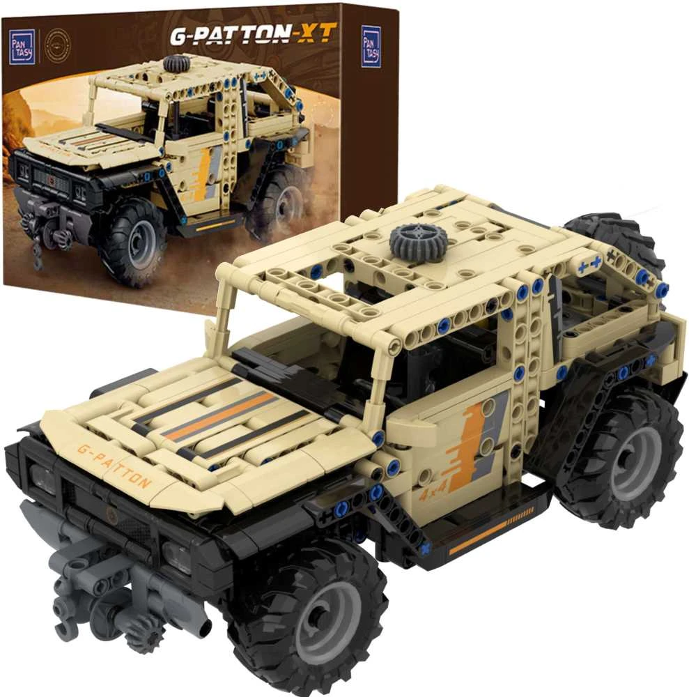 Almarina Pantasy statybiniai blokeliai G-Patton XT transporto priemonė 1:18 automobilis 26,4 cm 694 vnt.
