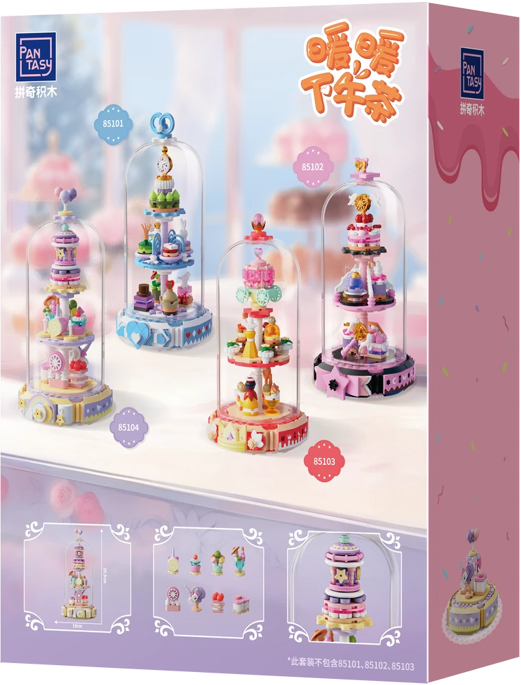 Pantasy Unicorn Paradise statybiniai blokeliai 270 vnt
