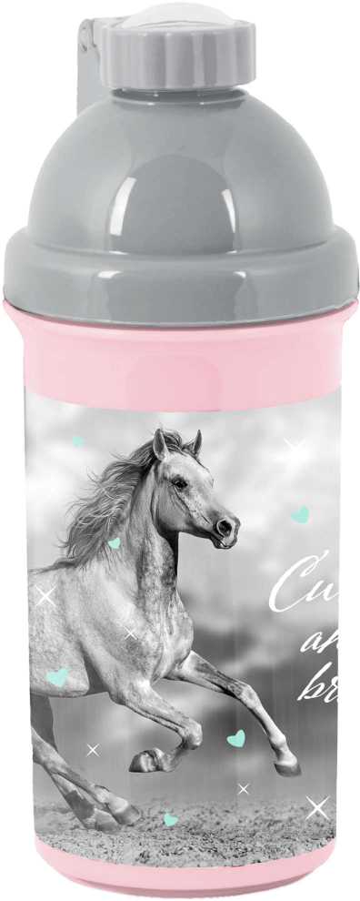 PASO Pilkas Arklys 550 ml Mokyklinė Gertuvė - PP23KO-3021