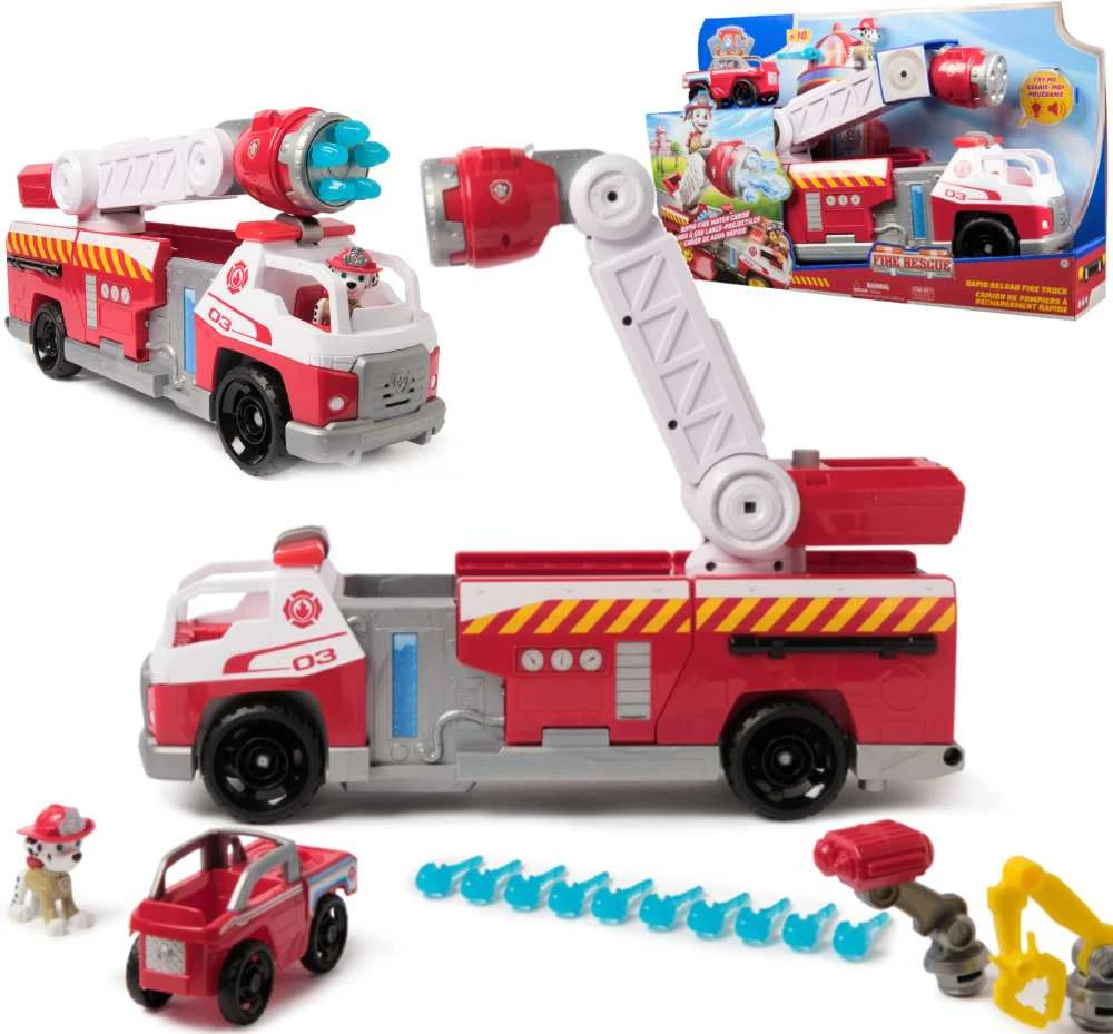 Spin Master PAW PATROL gaisrinis automobilis Fire Rescue Deluxe, 6072600