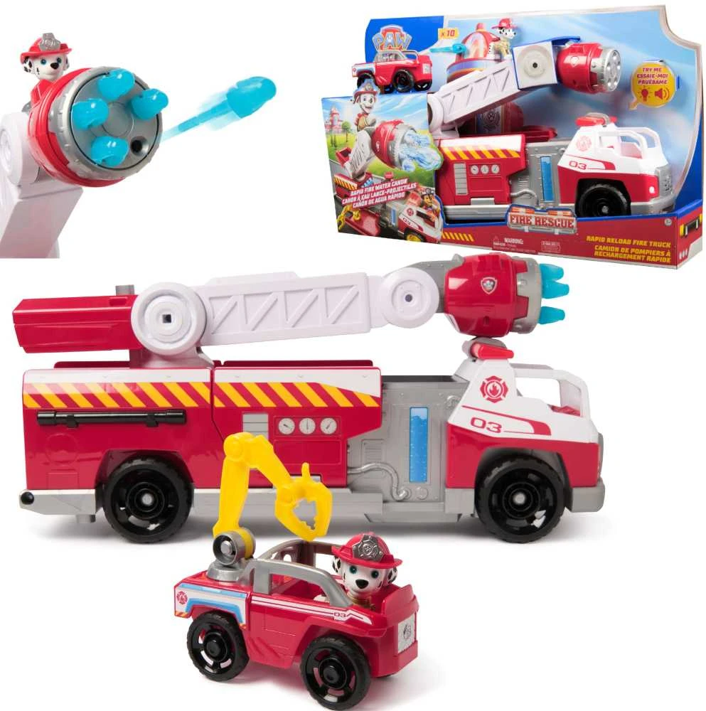 Spin Master PAW PATROL gaisrinis automobilis Fire Rescue Deluxe, 6072600