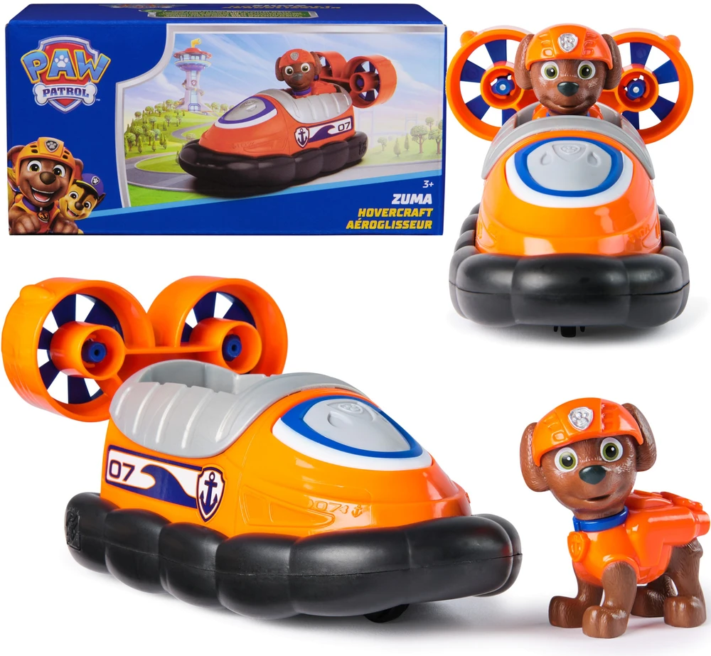 „Paw Patrol“ 2in1 rinkinys: Zumos figūrėlė + ekologiškas skraidyklė