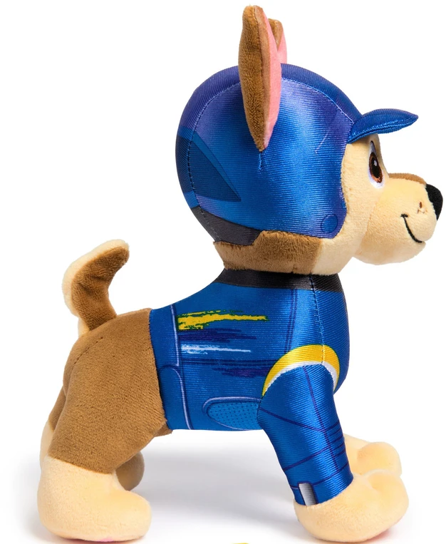 Paw Patrol gelbėjimo ratukai Chase pliušinis žaislas minkštas mielas šuo 23 cm
