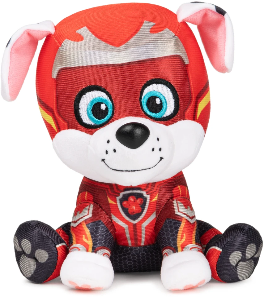 Spin Master Paw Patrol Marshall pliušinis žaislinis ginklas Galingasis filmas Didelis filmas 17 cm