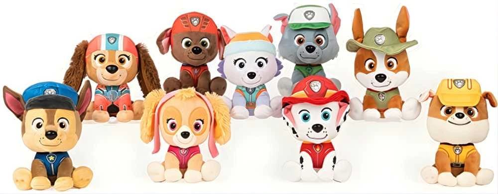 PAW PATROL Pliušinis šuniukas-patrulis EVEREST, 15cm