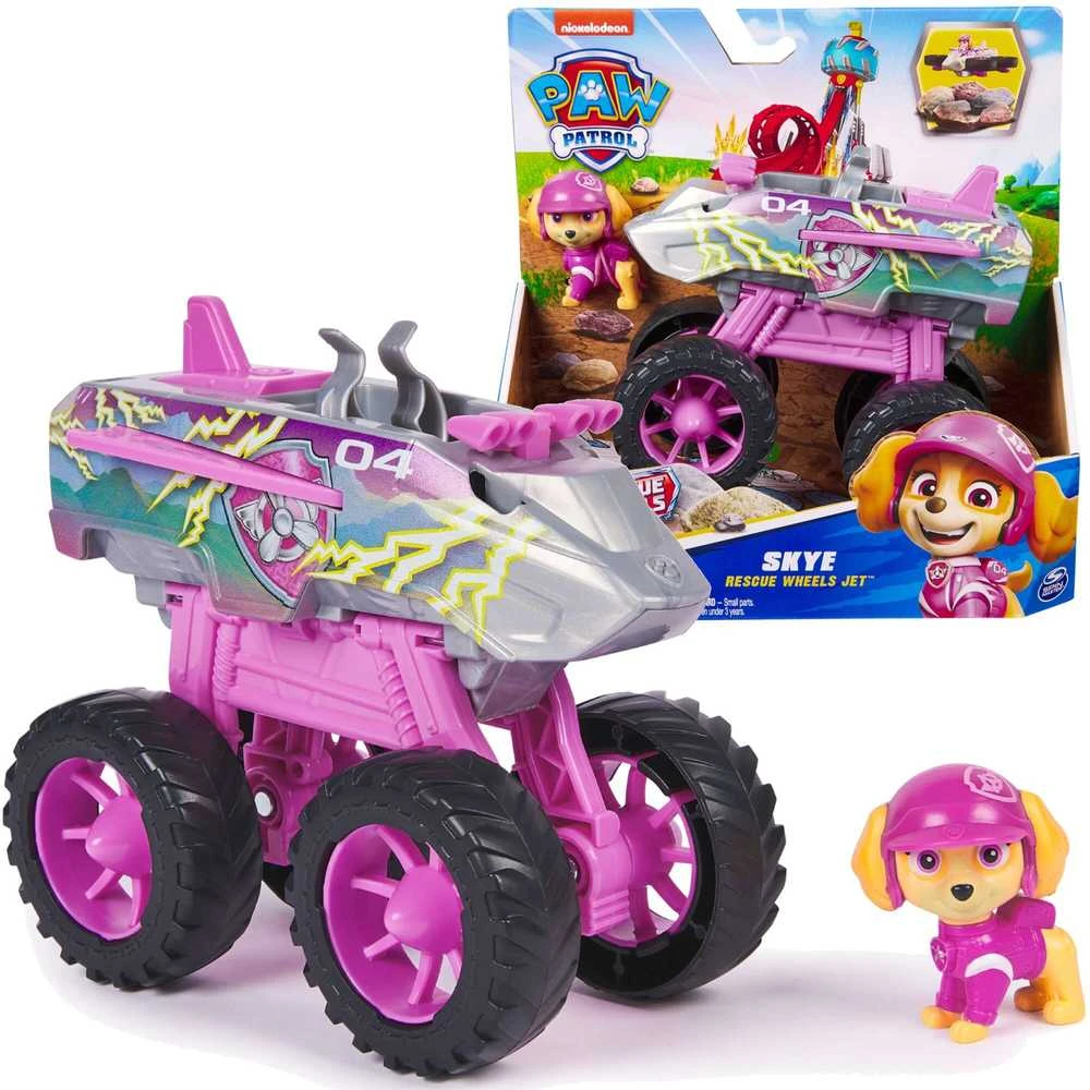 Žaislinė mašinėlė Spin Master Paw Patrol Rescue Wheels Themed Vehicles - Skye