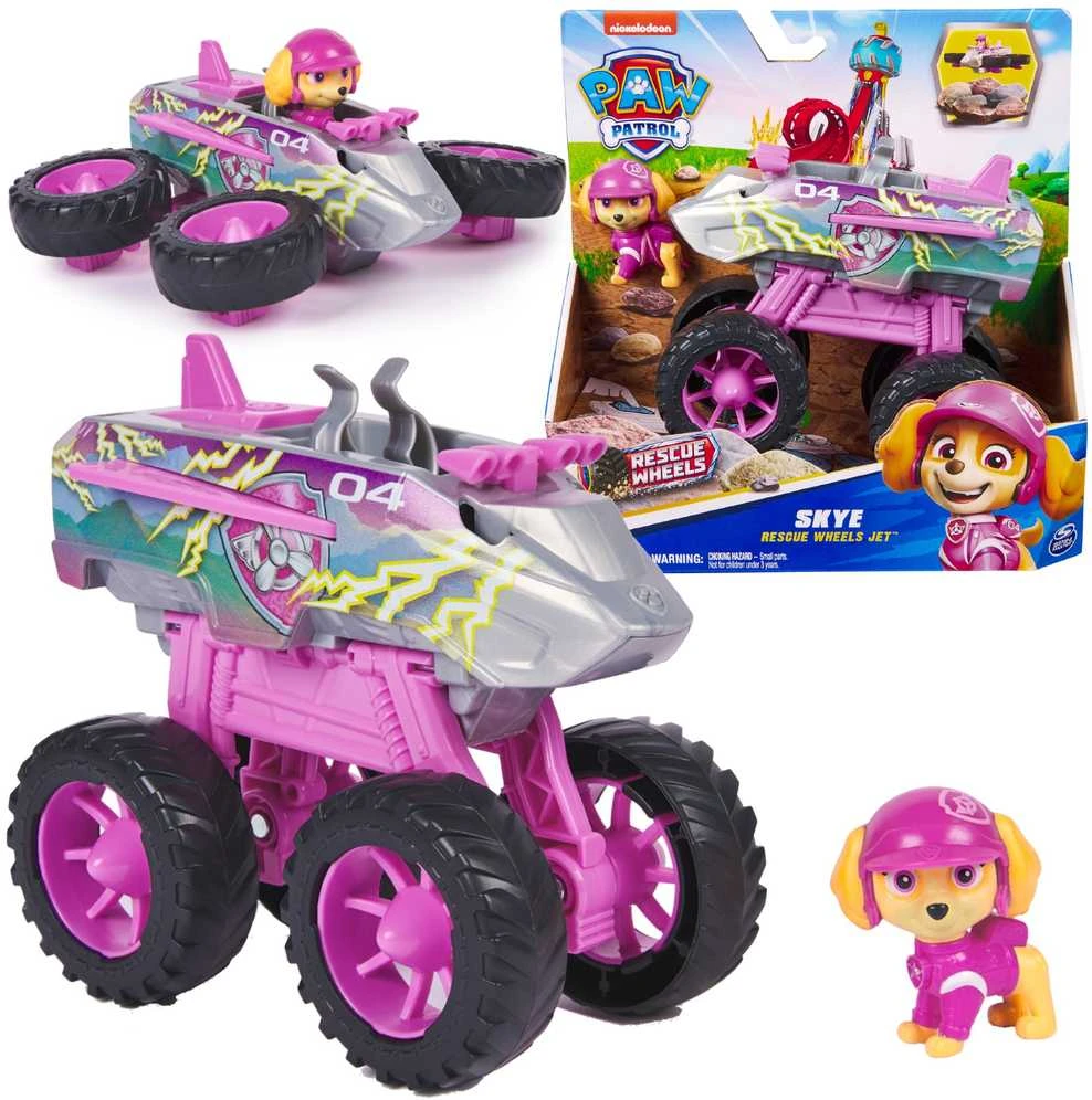 Žaislinė mašinėlė Spin Master Paw Patrol Rescue Wheels Themed Vehicles - Skye