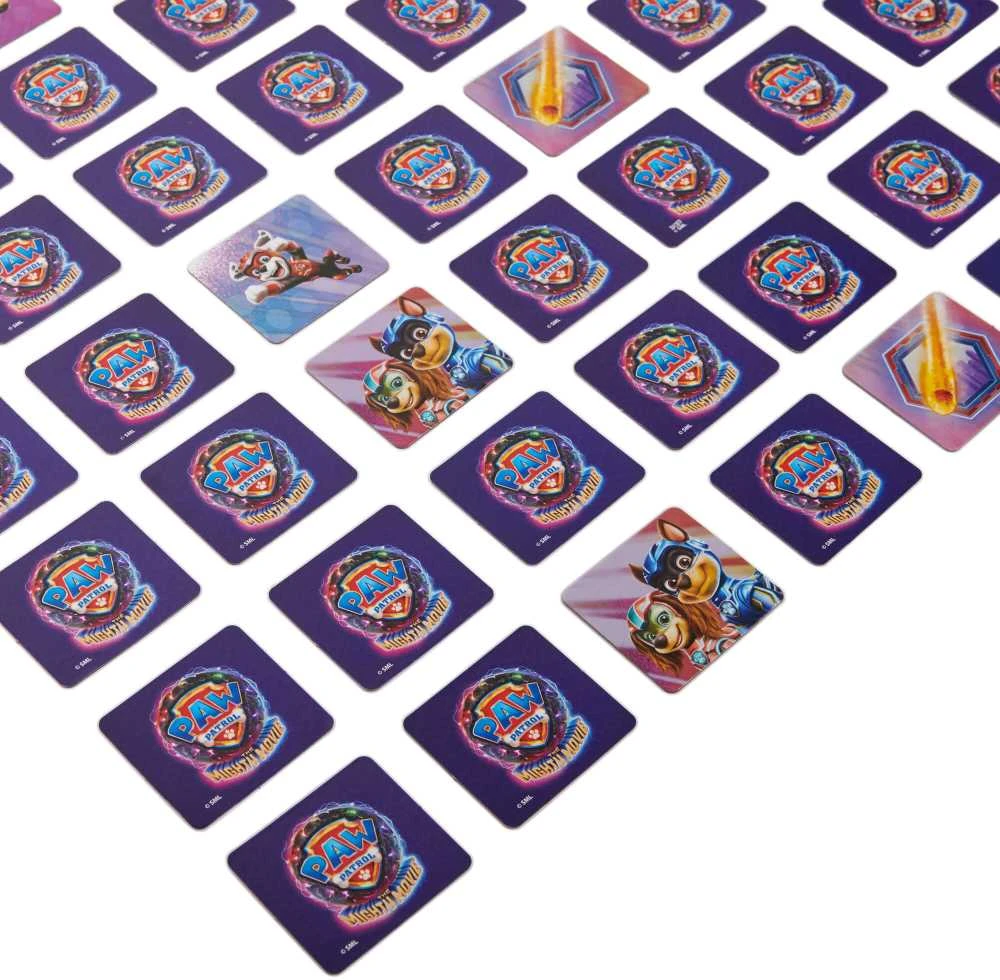 Sm Games Puzzles Paw Patrol The Mighty Movie The Mighty Movie Memo Match kortų žaidimas