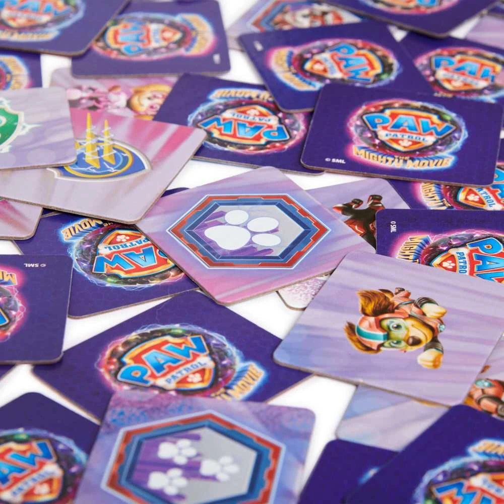 Sm Games Puzzles Paw Patrol The Mighty Movie The Mighty Movie Memo Match kortų žaidimas