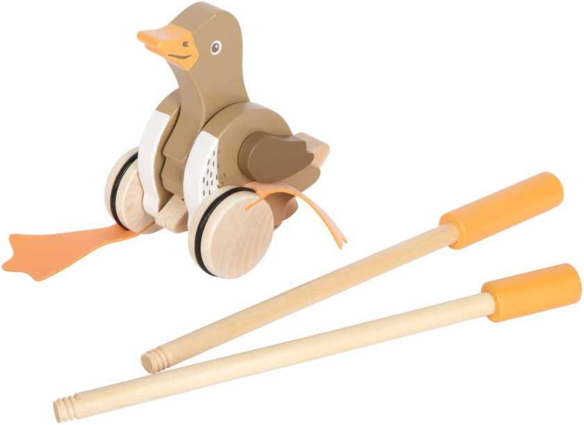 Stumdomas antis - Small foot kompanija - LEGLER - FSC mediena - Judanti galva - 18 mėnesių ir daugiau