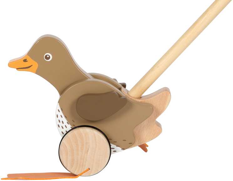 Stumdomas antis - Small foot kompanija - LEGLER - FSC mediena - Judanti galva - 18 mėnesių ir daugiau