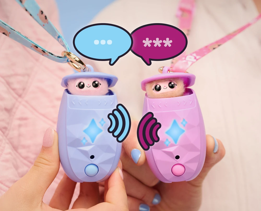 Peekimo - Nešiojamas interaktyvus augintinis su rožiniu centu (6078028)