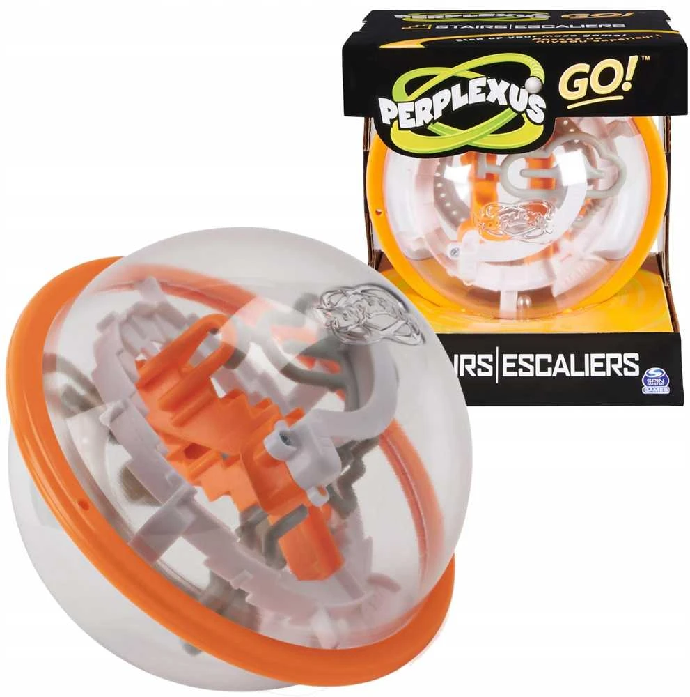 Perplexus GO! Laiptų kamuolys 3D labirintas loginis žaidimas