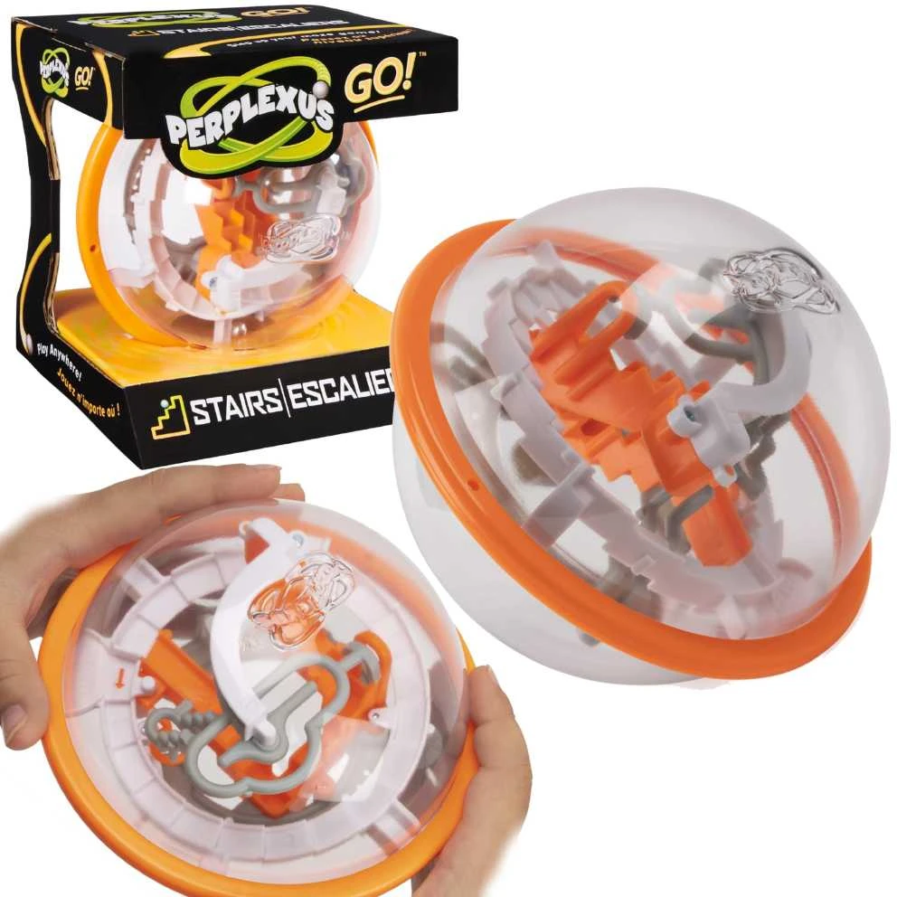Perplexus GO! Laiptų kamuolys 3D labirintas loginis žaidimas
