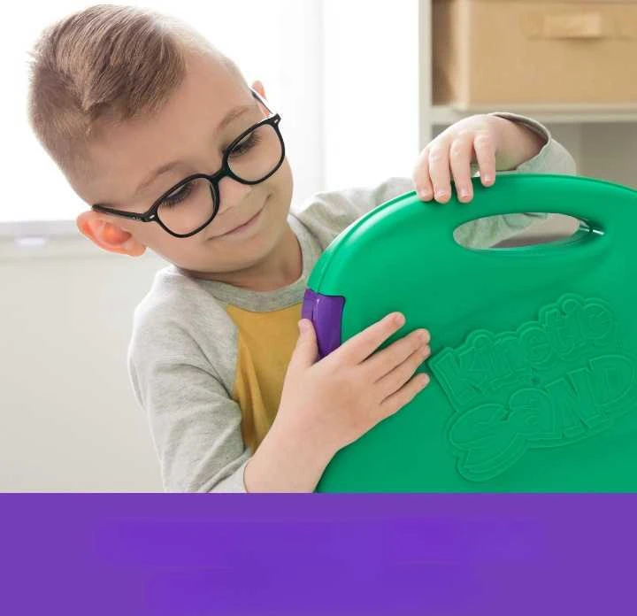 Spin Master KINETIC SAND LAGAMINAS ŠUNŲ PARKO RINKINYS + PRIEDAI