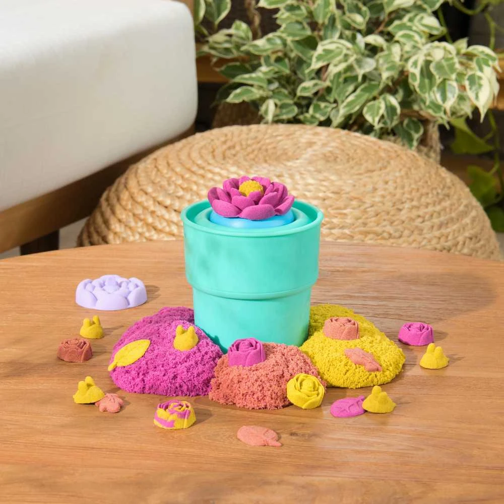 Spin Master KINETIC SAND Rinkinys „Gėlės“