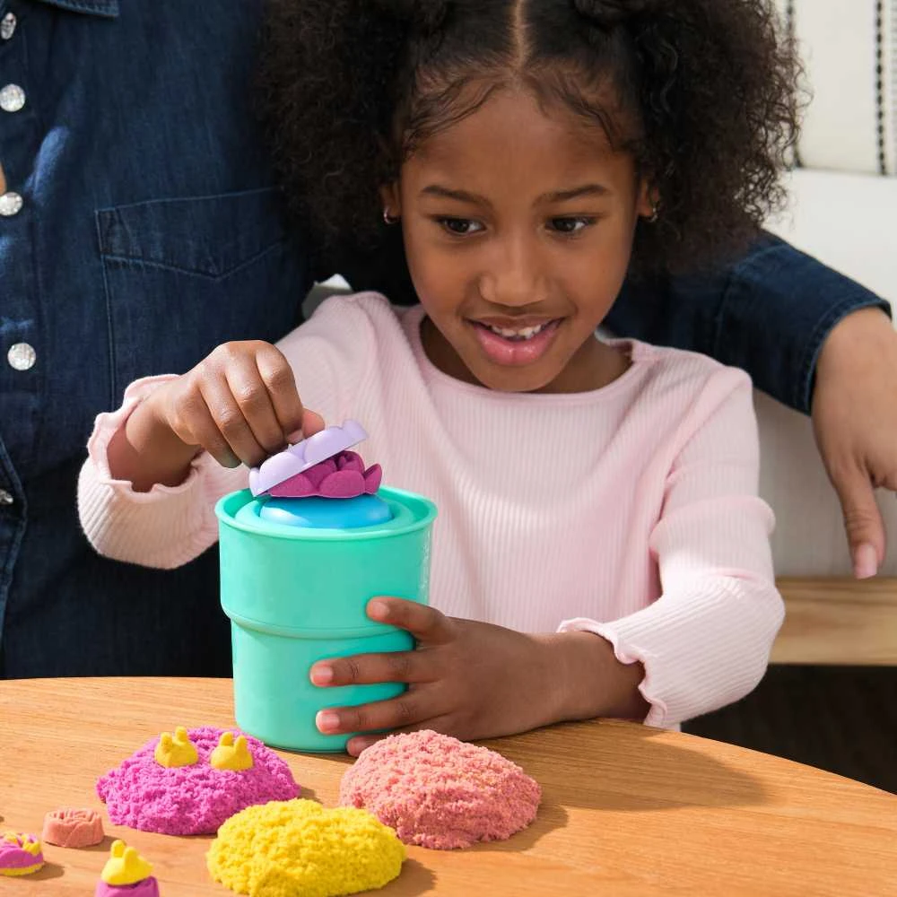 Spin Master KINETIC SAND Rinkinys „Gėlės“
