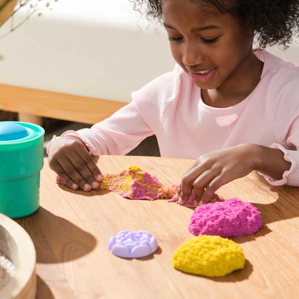 Spin Master KINETIC SAND Rinkinys „Gėlės“