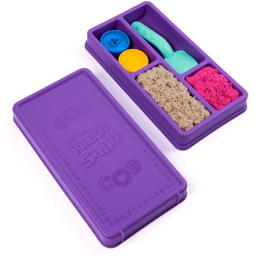 Spin Master Kinetic Sand Kinetinis smėlis – sausainių dėžutė – (6071549)