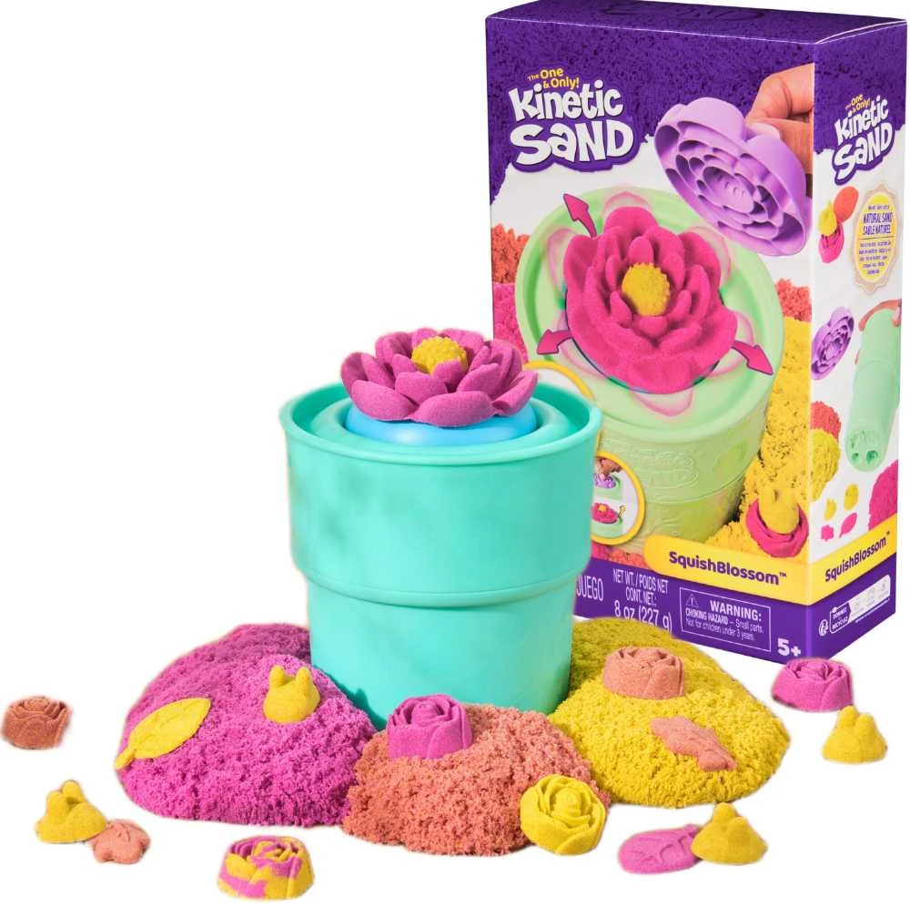 Spin Master KINETIC SAND Rinkinys „Gėlės“