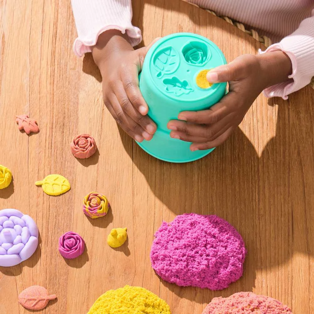 Spin Master KINETIC SAND Rinkinys „Gėlės“