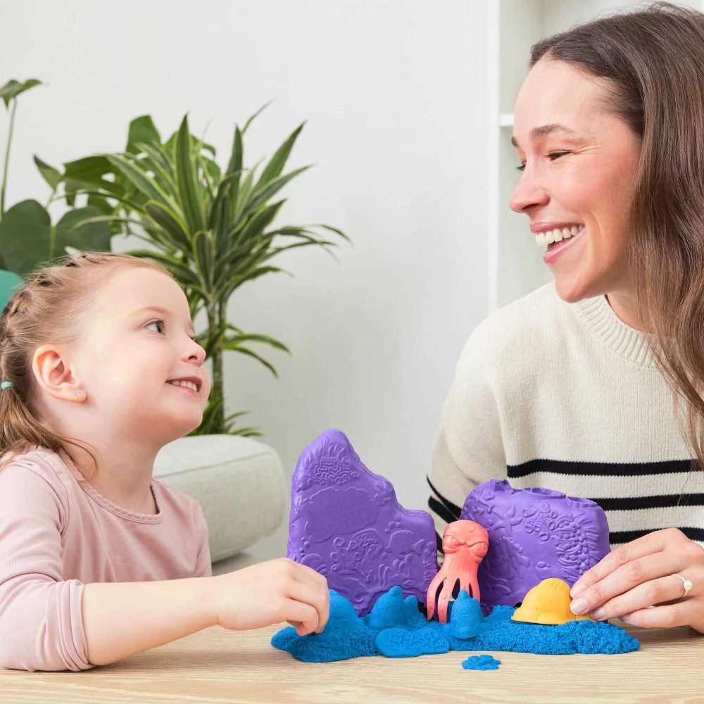 Spin Master Kinetic Sand Kinetinis smėlis – koralinio rifo slėptuvė (6069783)