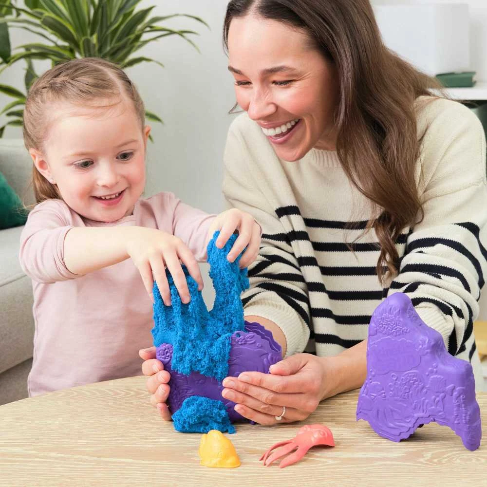 Spin Master Kinetic Sand Kinetinis smėlis – koralinio rifo slėptuvė (6069783)