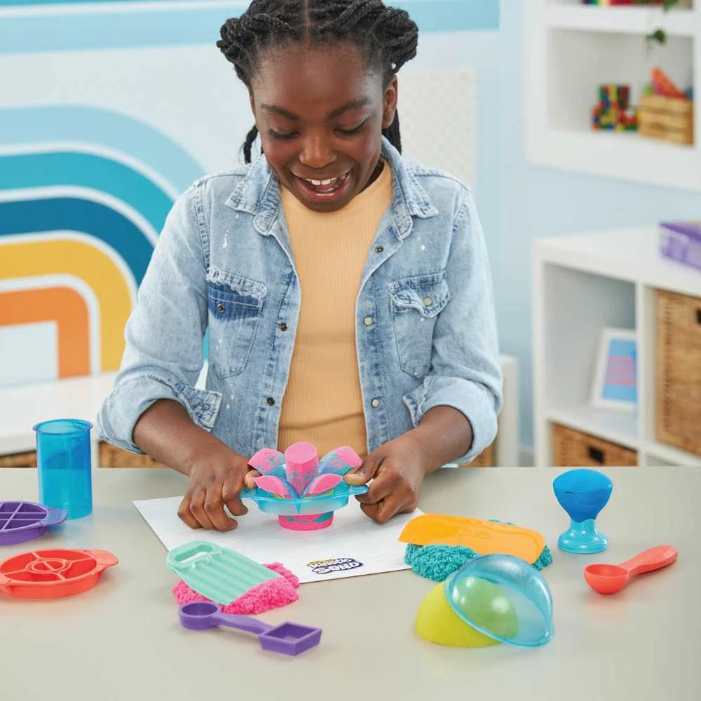 Spin Master Kinetic Sand Kinetinis smėlis – tobulas smėliavimo rinkinys (6067345)