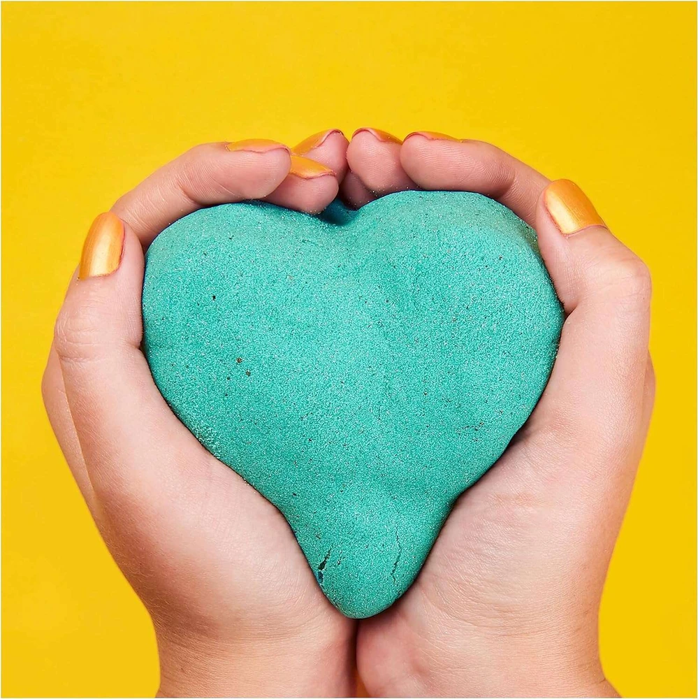 Twinkly Spin Master Kinetic Sand turkis su blizgučiais