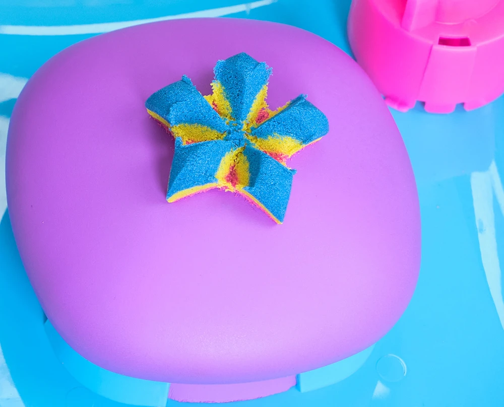 Kinetic Sand KINETINIS SMĖLIS Rinkinys „SquishMotion“