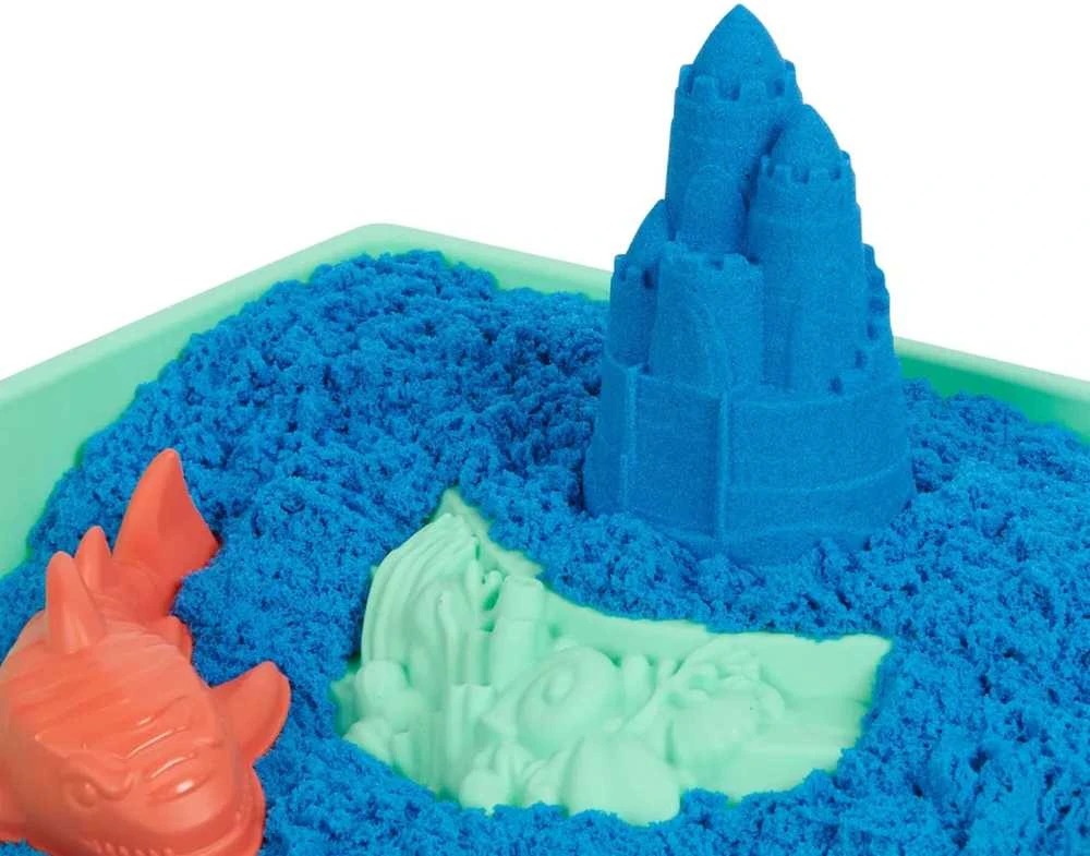 Spin Master Kinetic Sand - Rinkinys Piaskownica mėlyna
